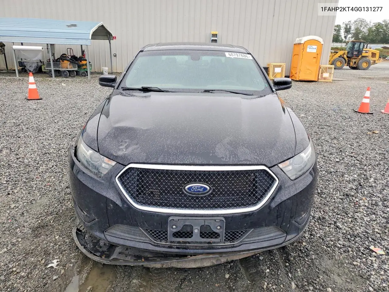 2016 Ford Taurus Sho VIN: 1FAHP2KT4GG131277 Lot: 60797886