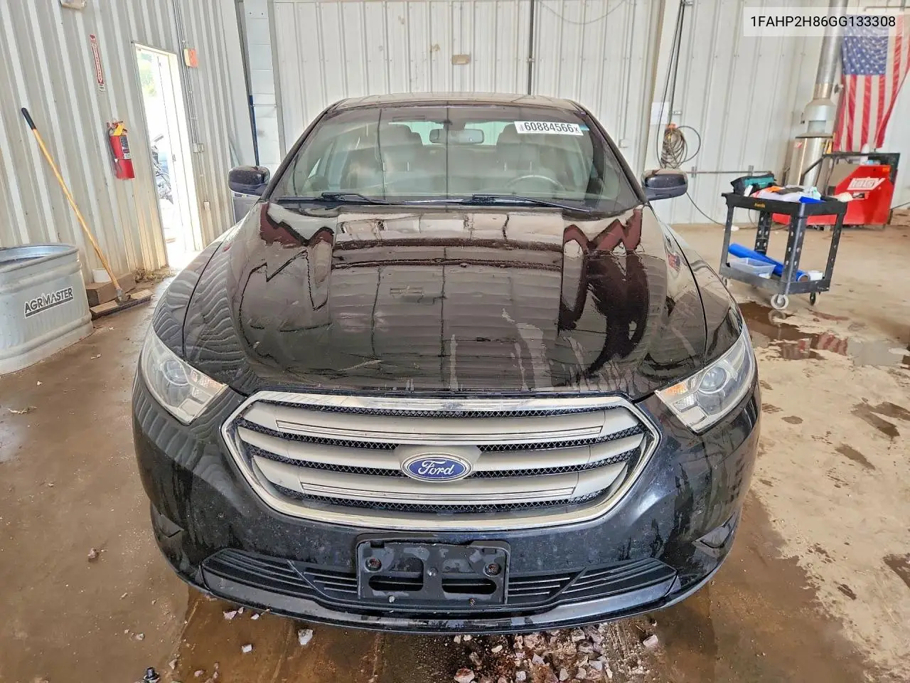2016 Ford Taurus Sel VIN: 1FAHP2H86GG133308 Lot: 60884566
