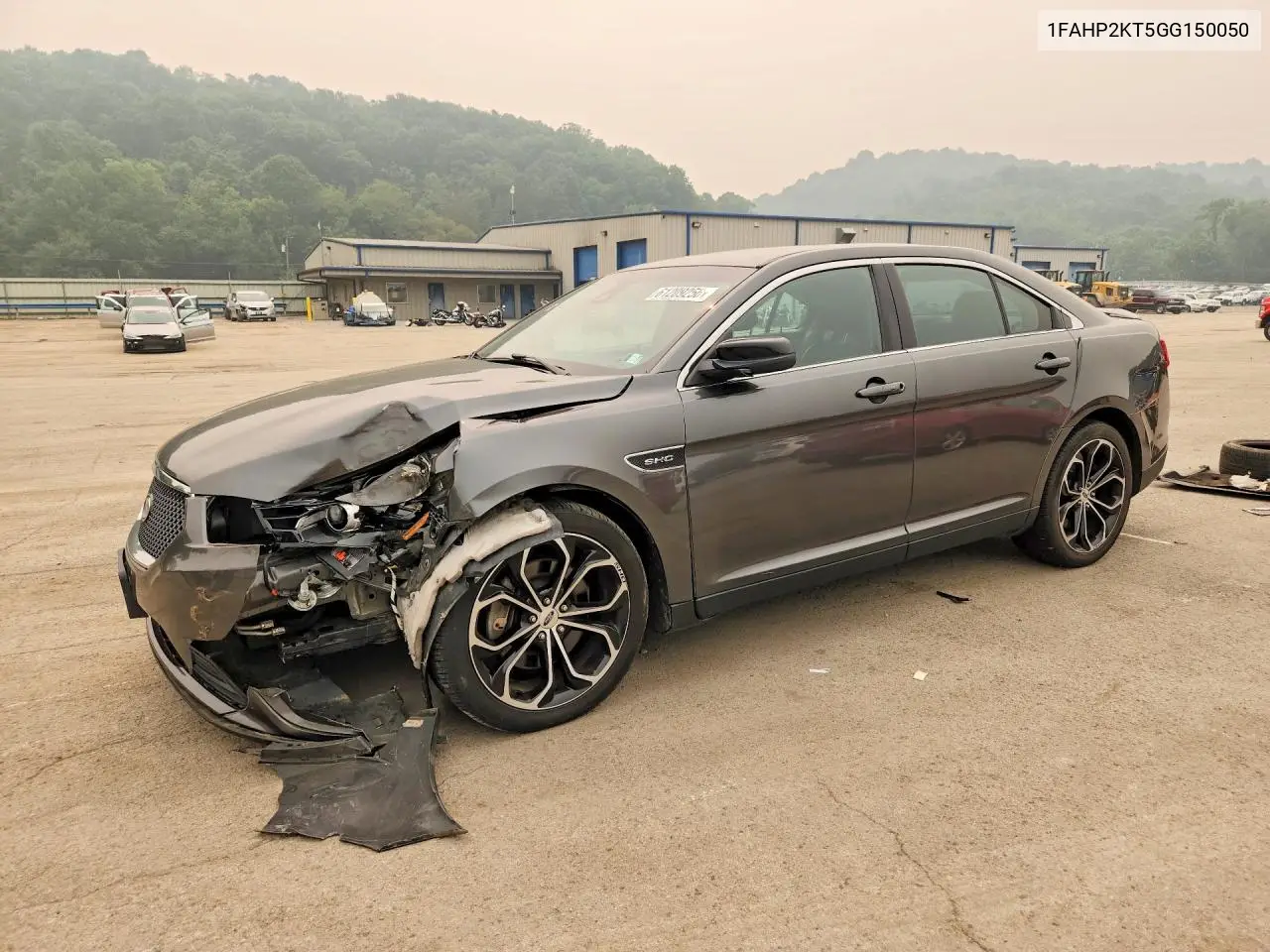 2016 Ford Taurus Sho VIN: 1FAHP2KT5GG150050 Lot: 61209256