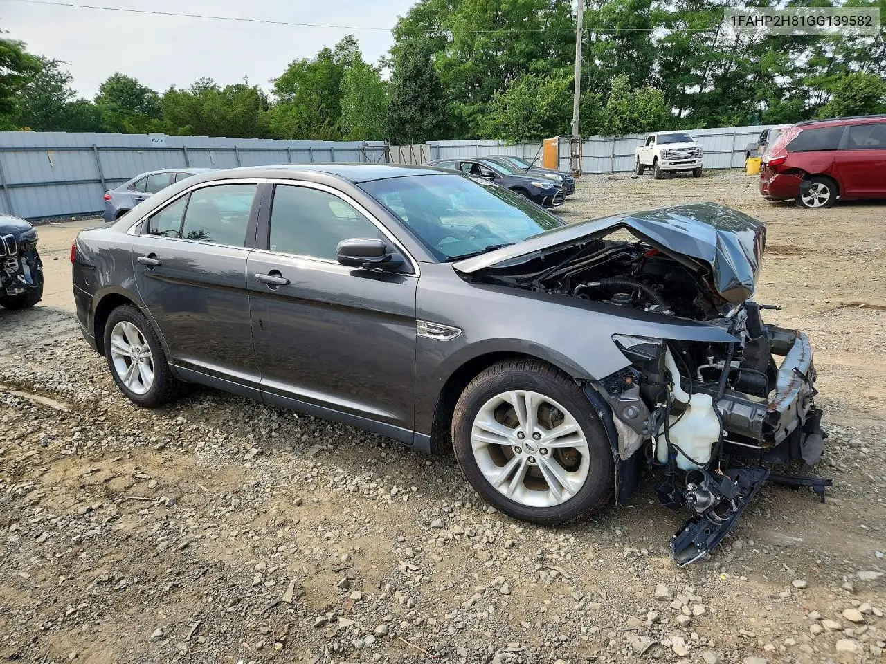 2016 Ford Taurus Sel VIN: 1FAHP2H81GG139582 Lot: 61279826