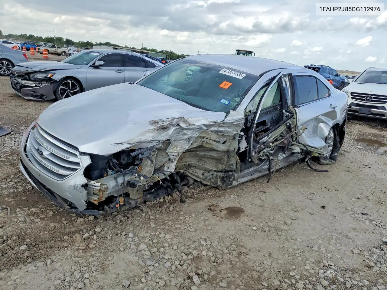 2016 Ford Taurus Limited VIN: 1FAHP2J85GG112976 Lot: 61373186