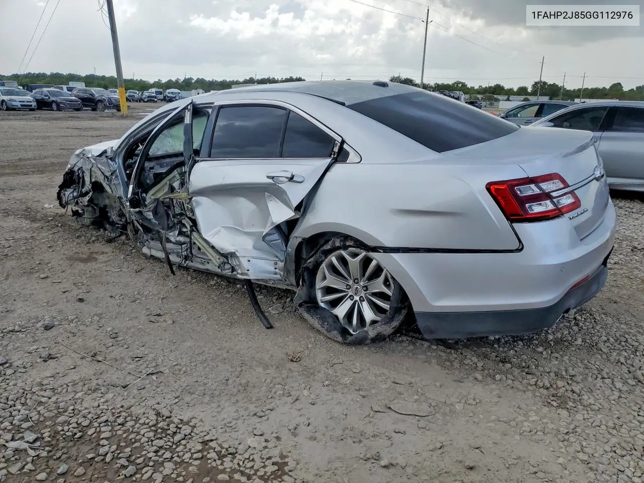 2016 Ford Taurus Limited VIN: 1FAHP2J85GG112976 Lot: 61373186