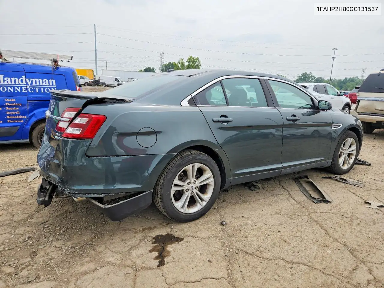 2016 Ford Taurus Sel VIN: 1FAHP2H80GG131537 Lot: 61496716