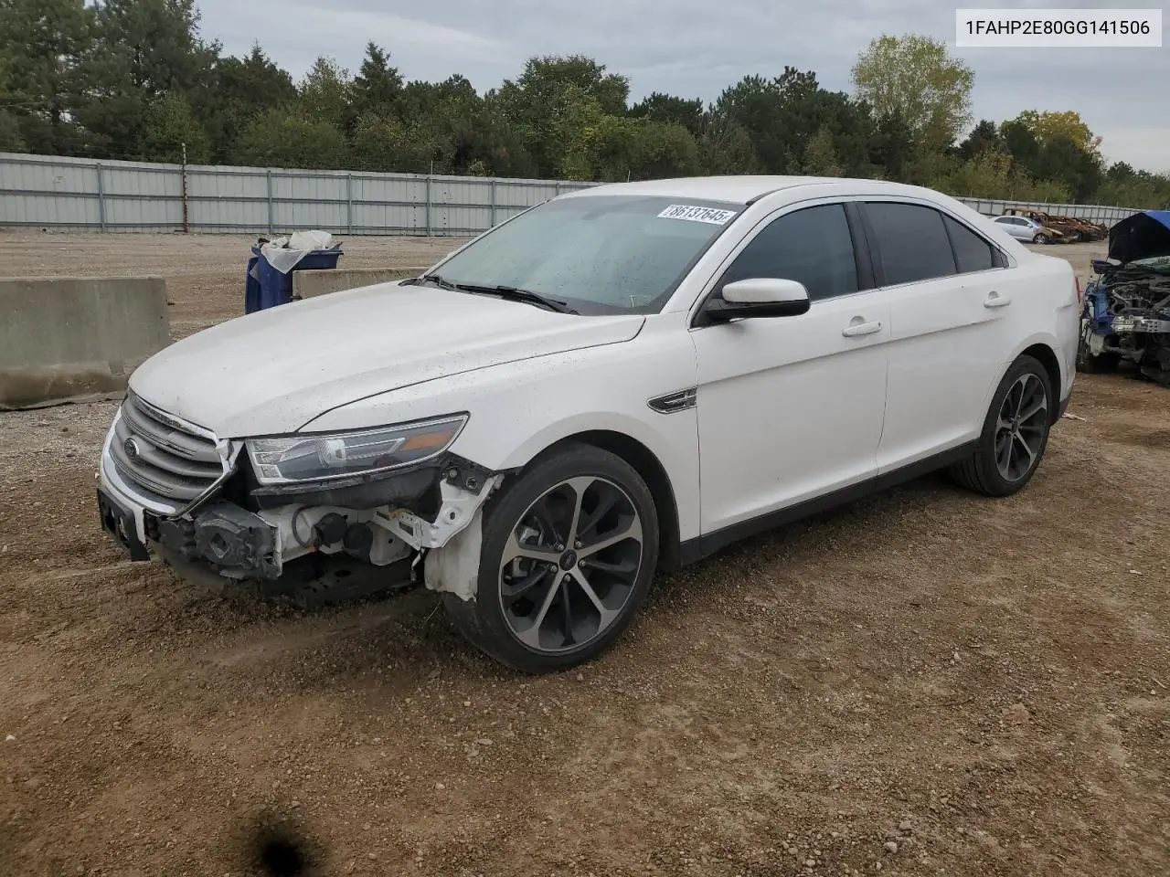 1FAHP2E80GG141506 2016 Ford Taurus Sel