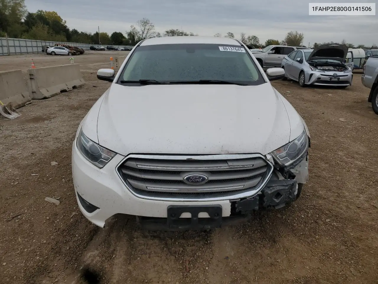 1FAHP2E80GG141506 2016 Ford Taurus Sel