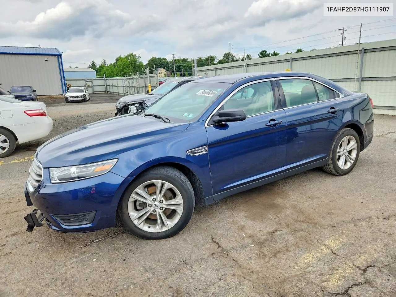 2017 Ford Taurus Se VIN: 1FAHP2D87HG111907 Lot: 58896206