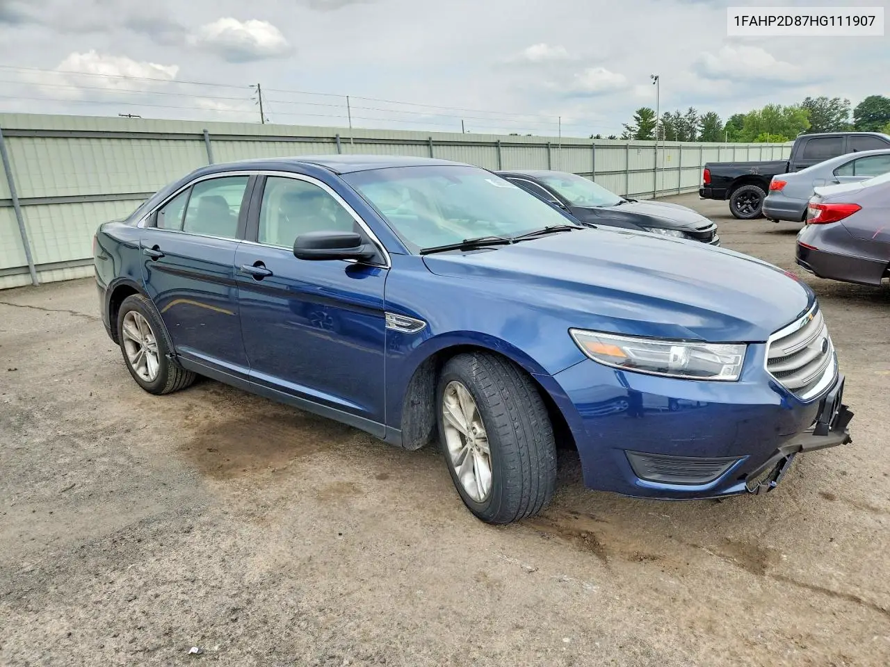 2017 Ford Taurus Se VIN: 1FAHP2D87HG111907 Lot: 58896206