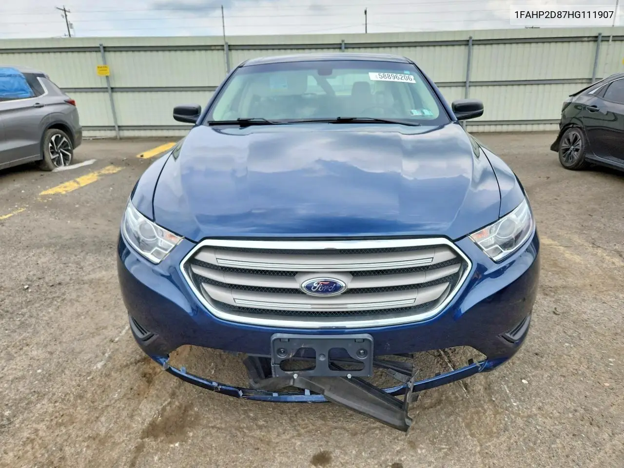 2017 Ford Taurus Se VIN: 1FAHP2D87HG111907 Lot: 58896206