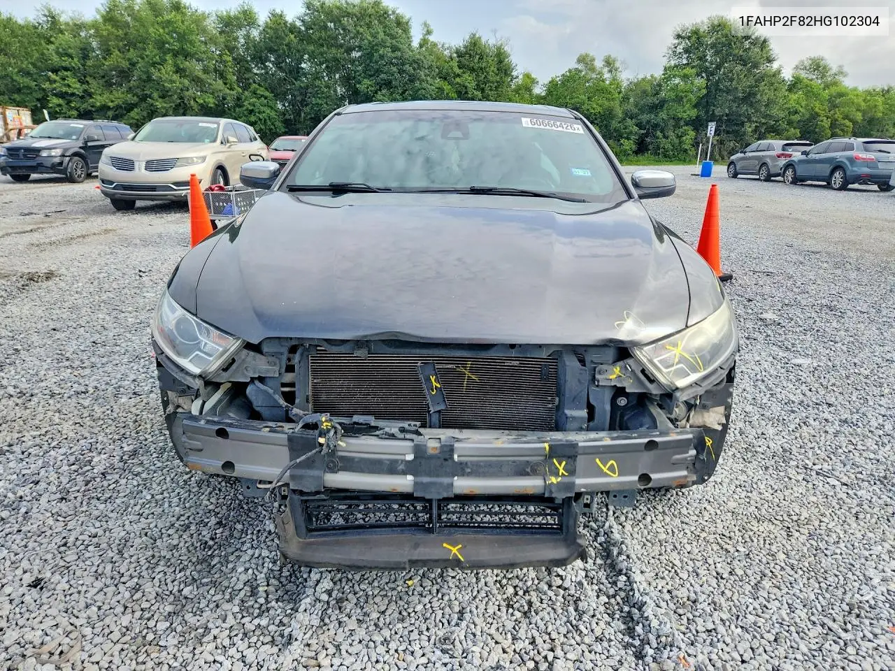 2017 Ford Taurus Limited VIN: 1FAHP2F82HG102304 Lot: 60666426