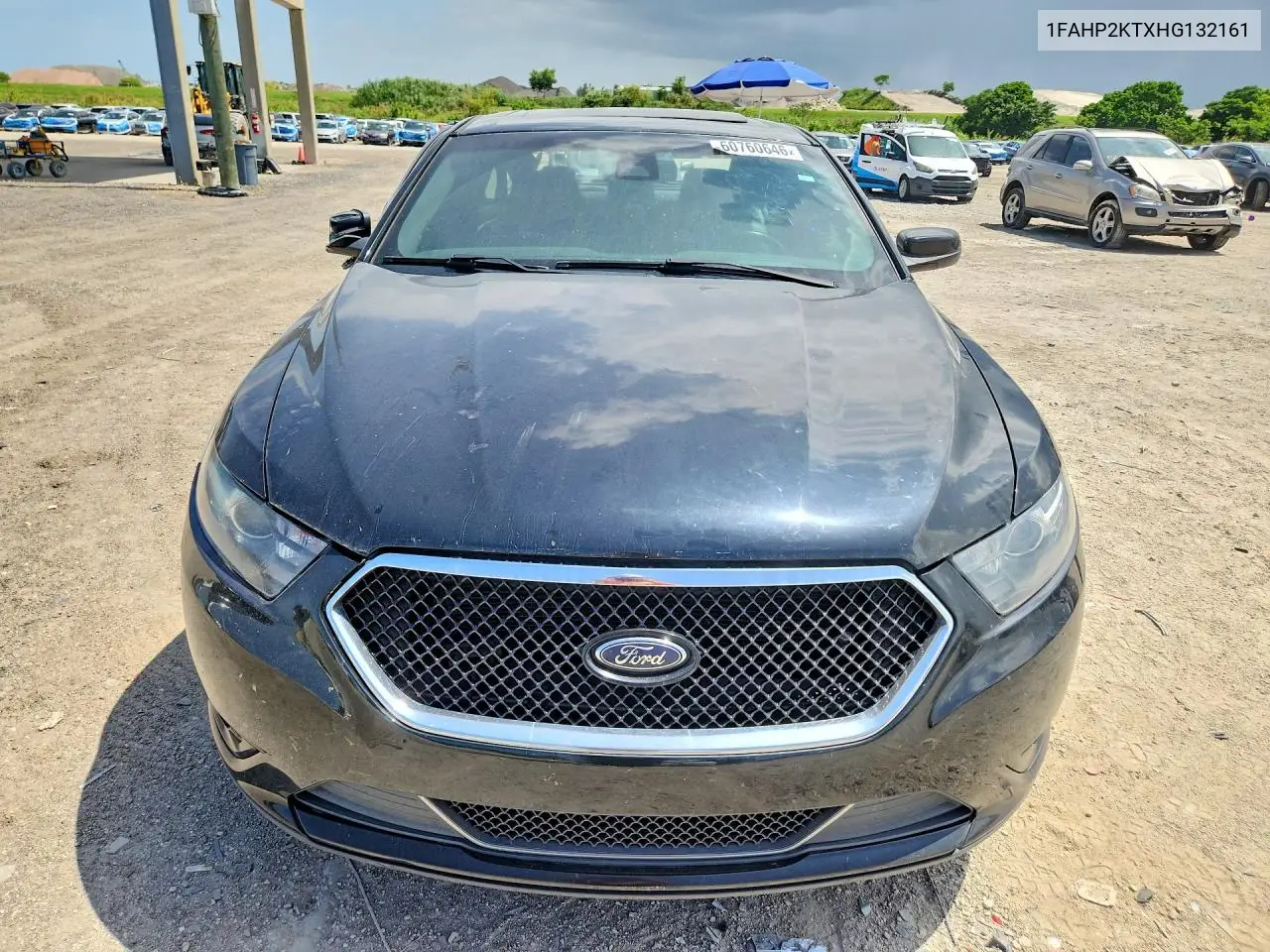 2017 Ford Taurus Sho VIN: 1FAHP2KTXHG132161 Lot: 60760646