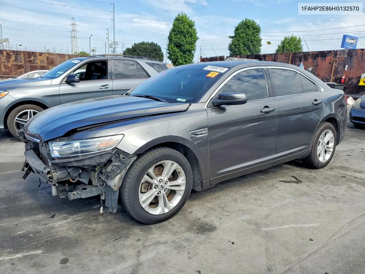 2017 Ford Taurus Sel VIN: 1FAHP2E86HG132570 Lot: 61008316