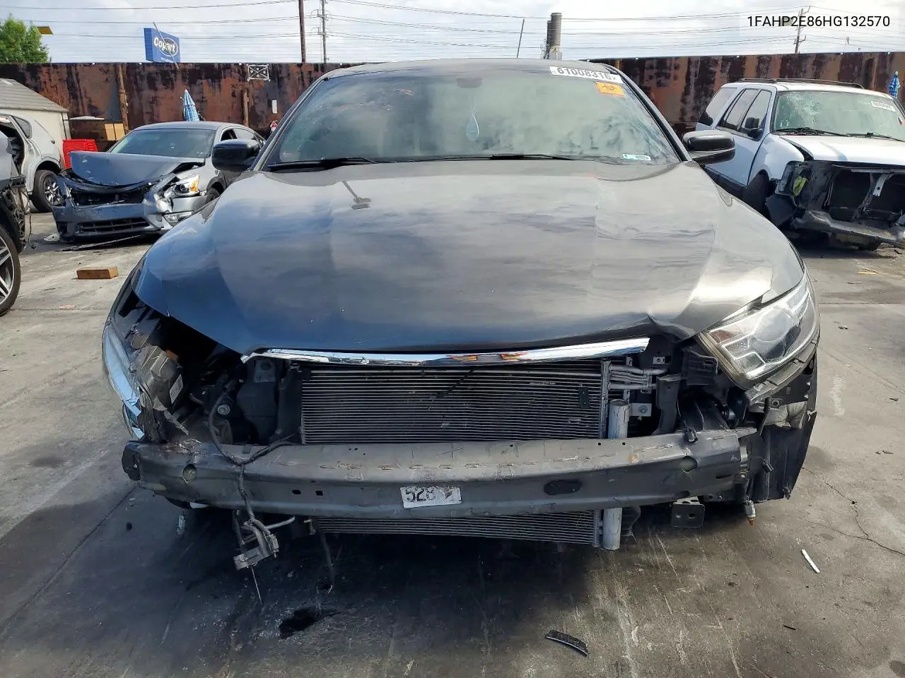 2017 Ford Taurus Sel VIN: 1FAHP2E86HG132570 Lot: 61008316