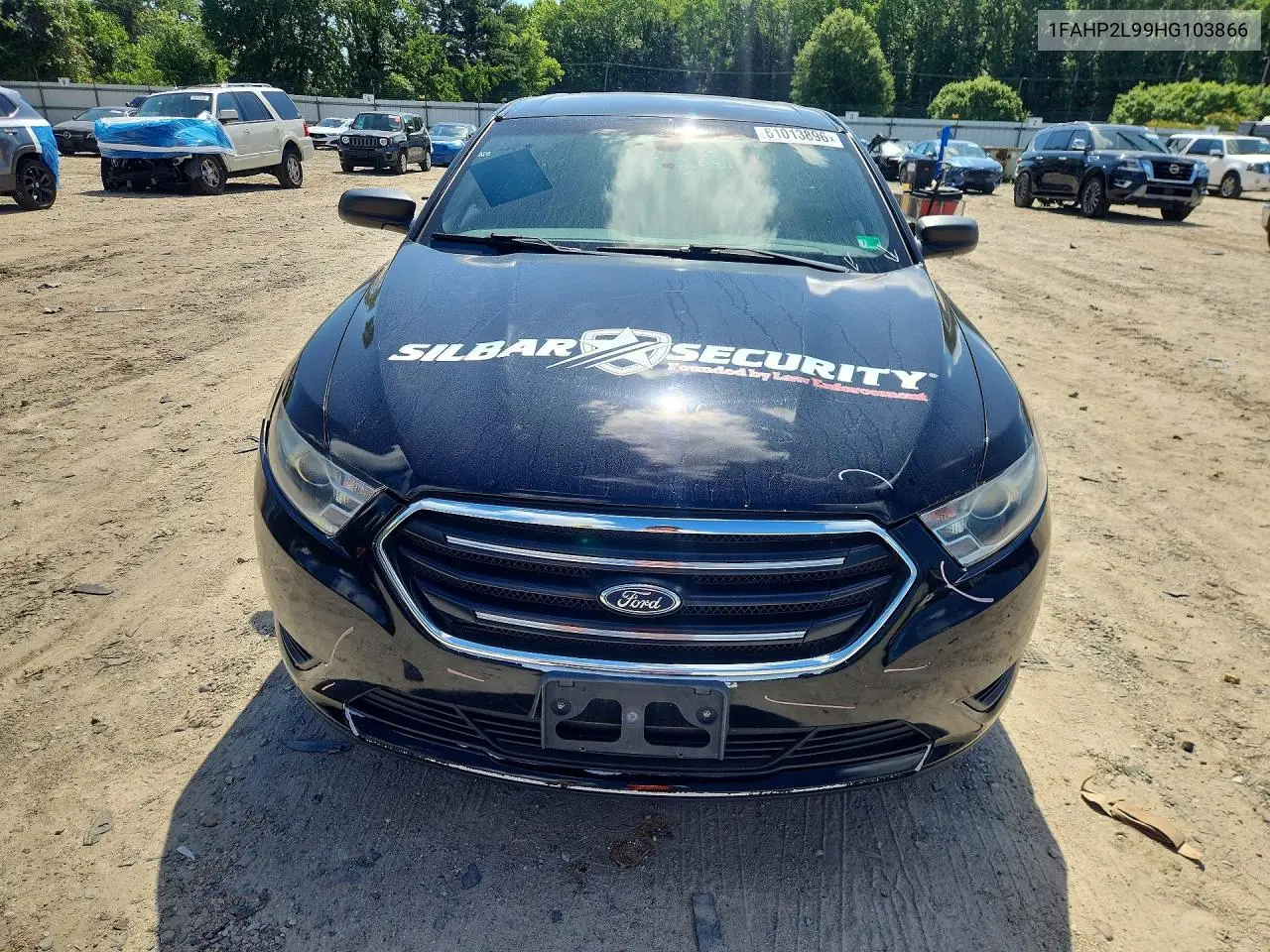 2017 Ford Taurus Police Interceptor VIN: 1FAHP2L99HG103866 Lot: 61013896