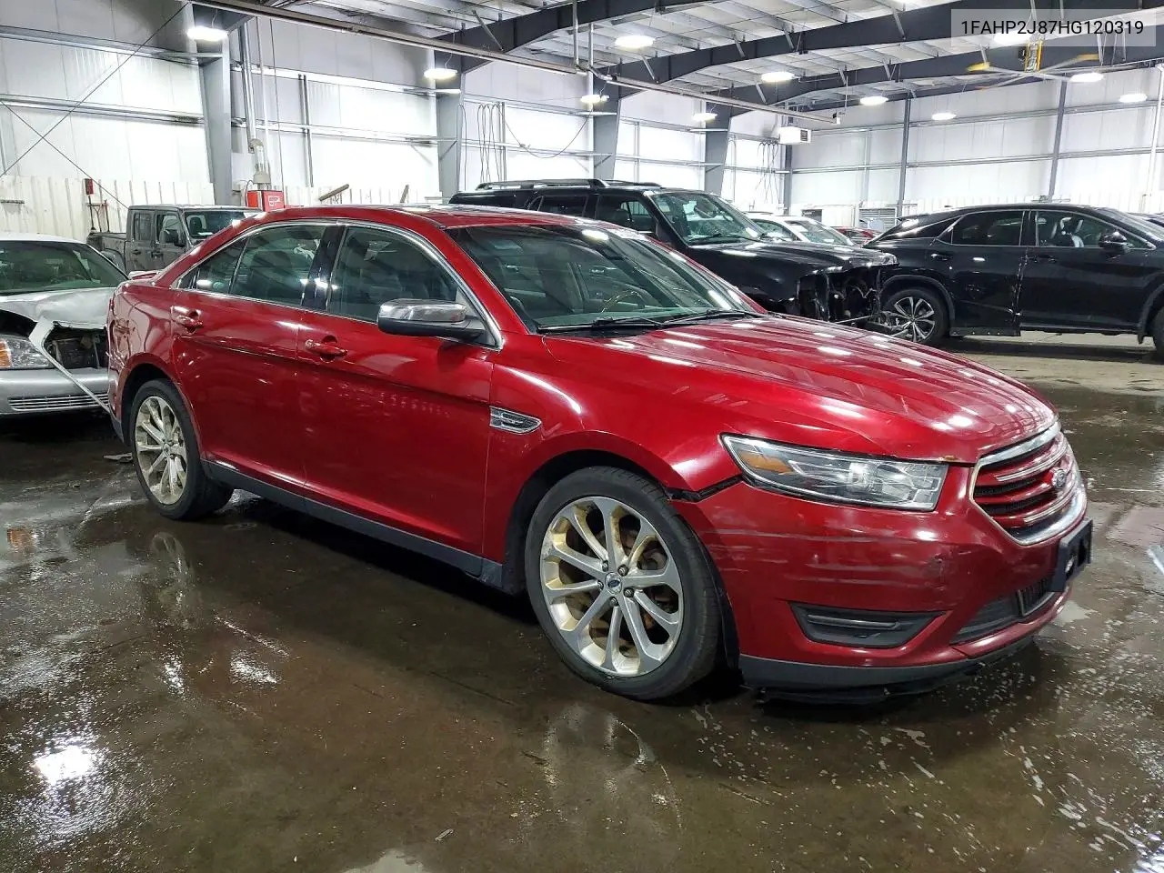 2017 Ford Taurus Limited VIN: 1FAHP2J87HG120319 Lot: 61302006