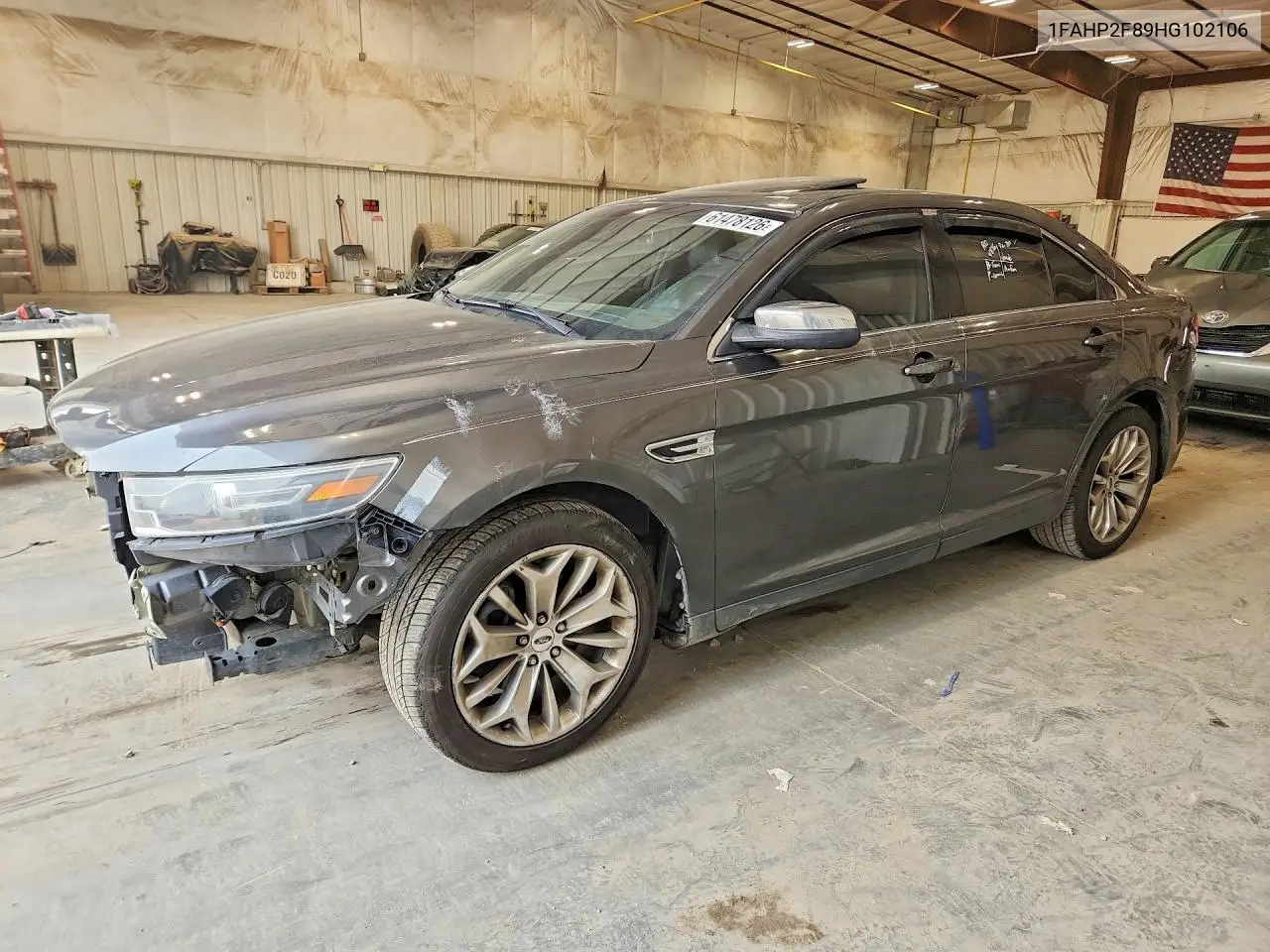 2017 Ford Taurus Limited VIN: 1FAHP2F89HG102106 Lot: 61478126
