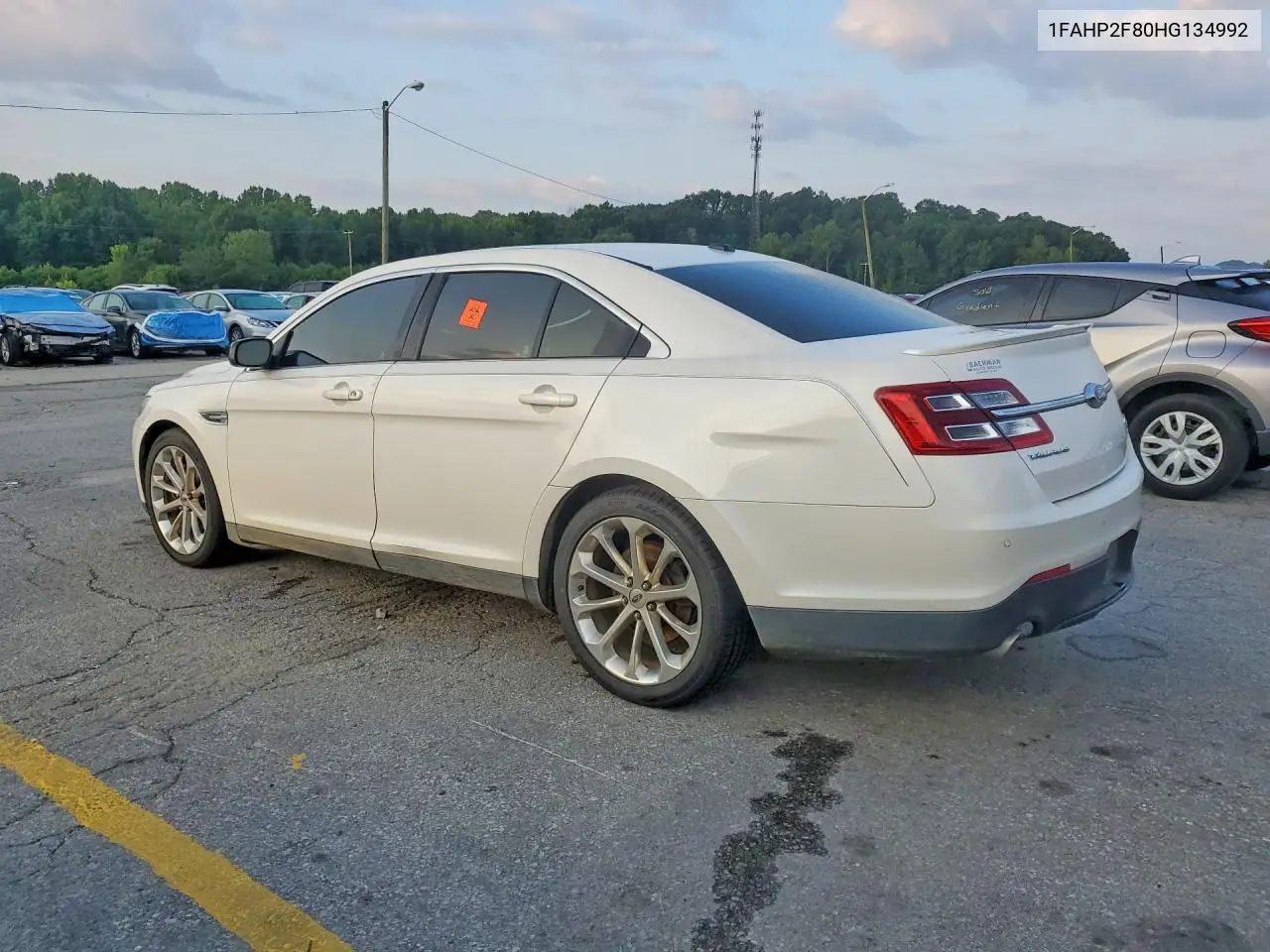 2017 Ford Taurus Limited VIN: 1FAHP2F80HG134992 Lot: 61600306