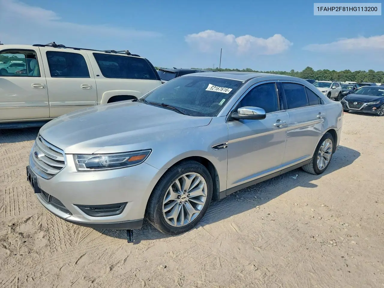 1FAHP2F81HG113200 2017 Ford Taurus Limited