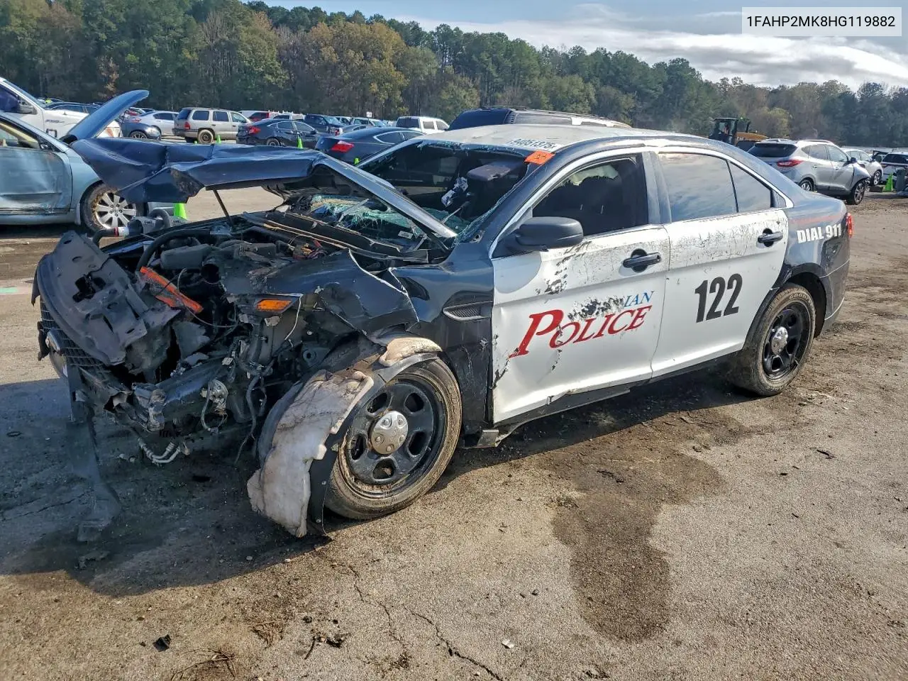 1FAHP2MK8HG119882 2017 Ford Taurus Police Interceptor
