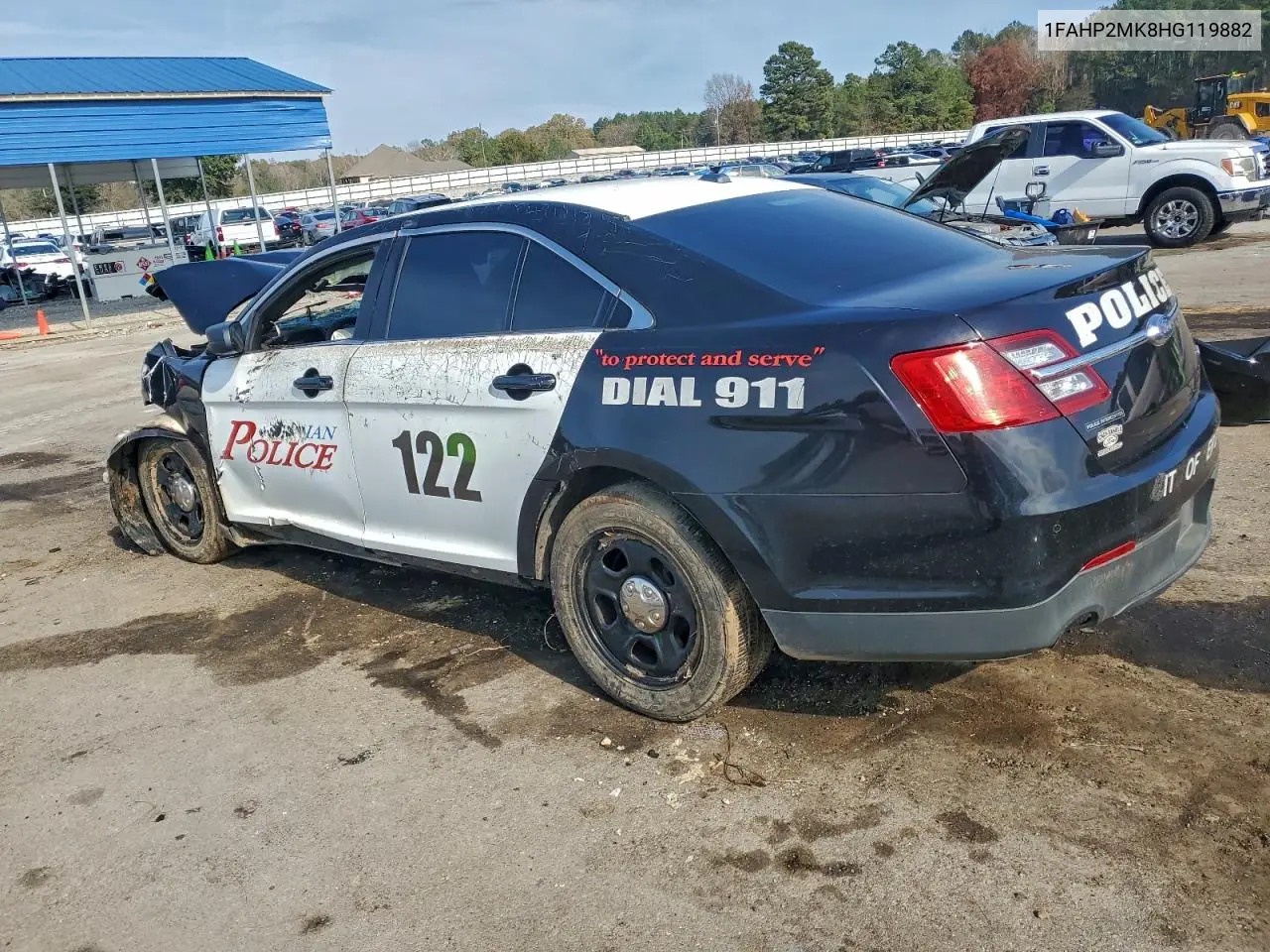 1FAHP2MK8HG119882 2017 Ford Taurus Police Interceptor