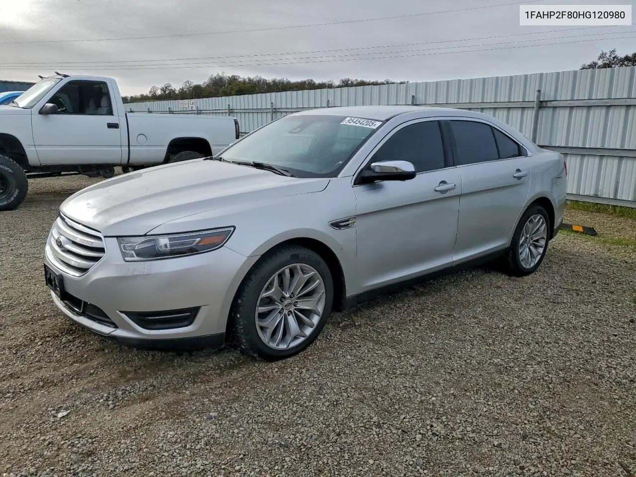 1FAHP2F80HG120980 2017 Ford Taurus Limited