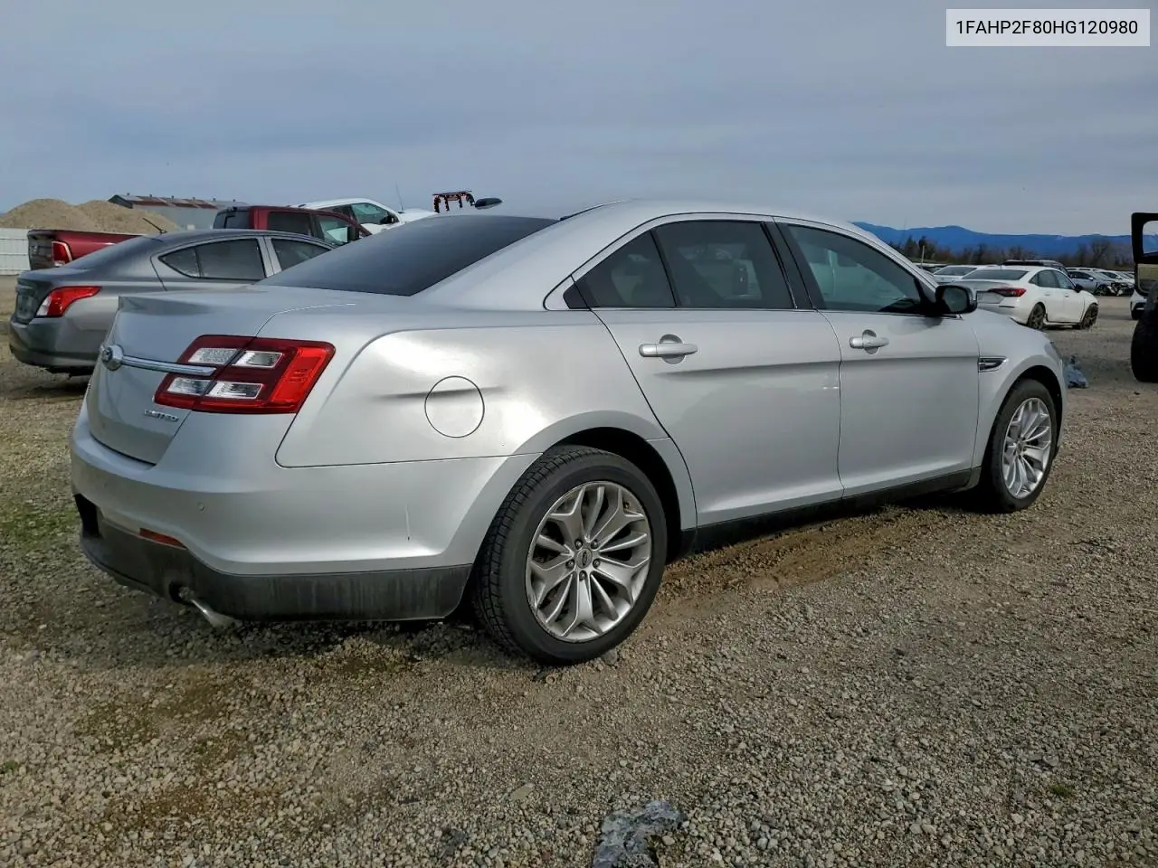 1FAHP2F80HG120980 2017 Ford Taurus Limited