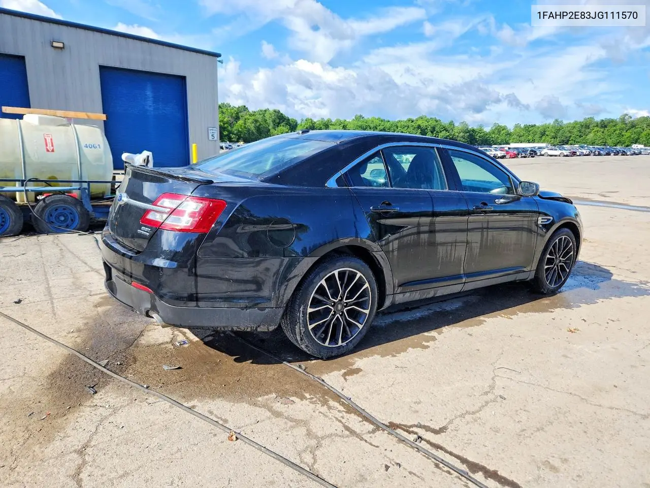 2018 Ford Taurus Sel VIN: 1FAHP2E83JG111570 Lot: 57566046