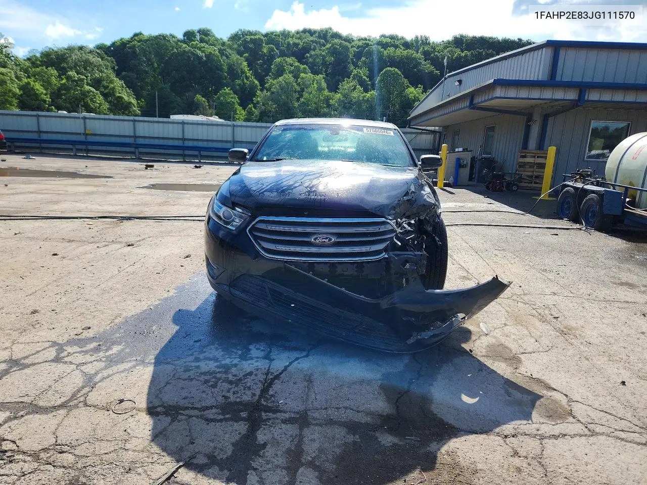 2018 Ford Taurus Sel VIN: 1FAHP2E83JG111570 Lot: 57566046