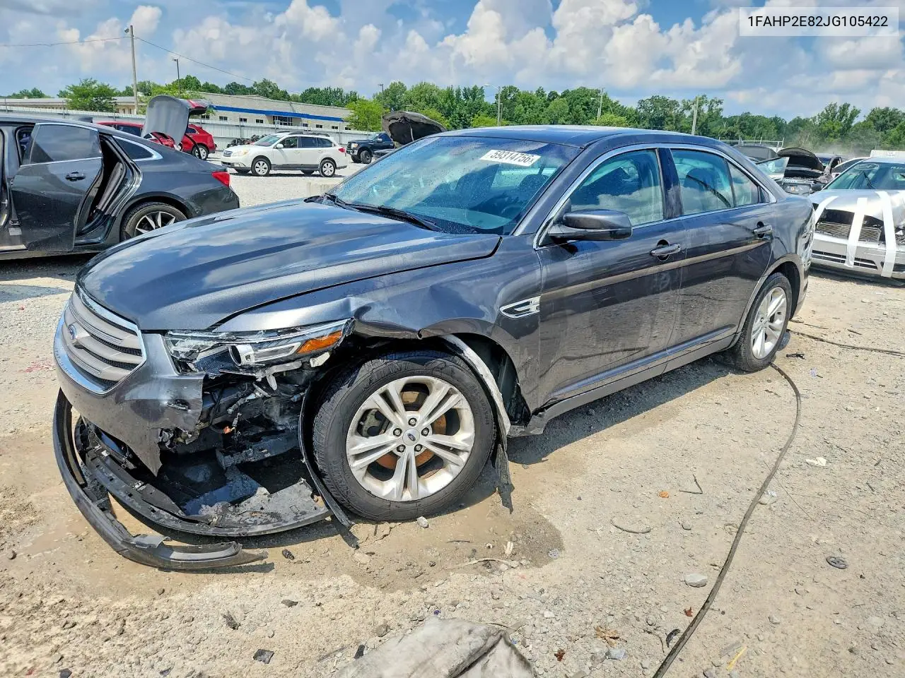2018 Ford Taurus Sel VIN: 1FAHP2E82JG105422 Lot: 59314756