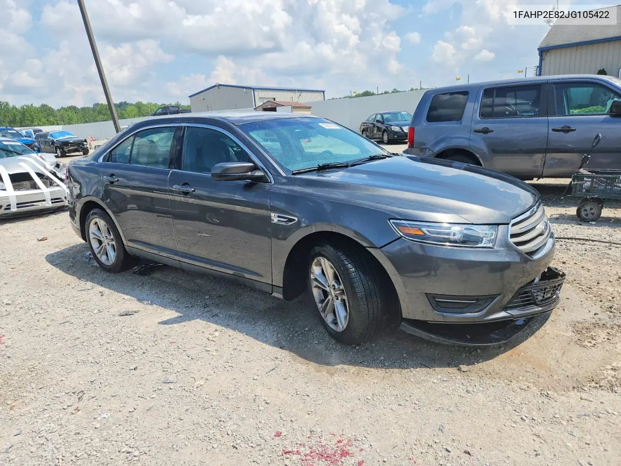 2018 Ford Taurus Sel VIN: 1FAHP2E82JG105422 Lot: 59314756