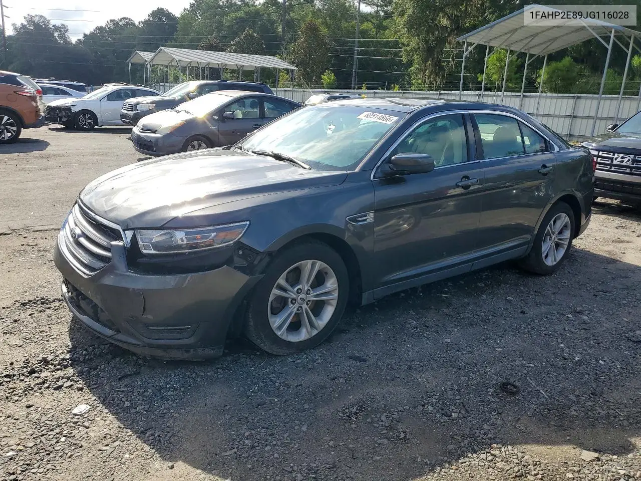 2018 Ford Taurus Sel VIN: 1FAHP2E89JG116028 Lot: 60514866