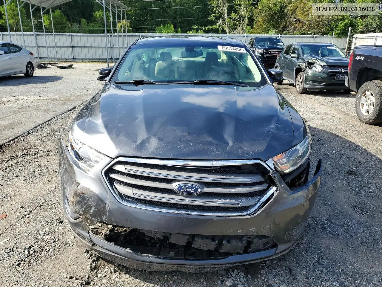 2018 Ford Taurus Sel VIN: 1FAHP2E89JG116028 Lot: 60514866