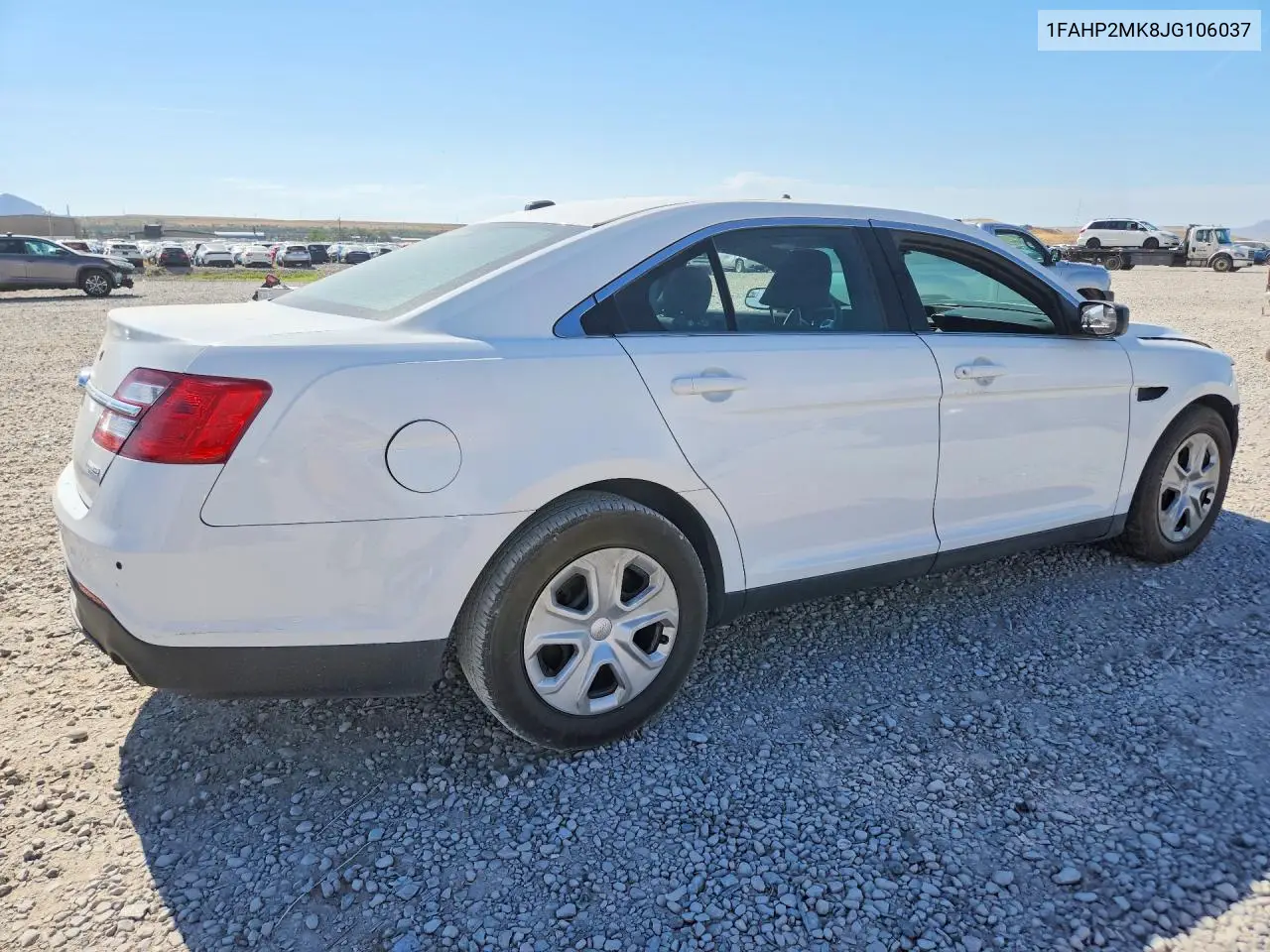 2018 Ford Taurus Police Interceptor VIN: 1FAHP2MK8JG106037 Lot: 61443296
