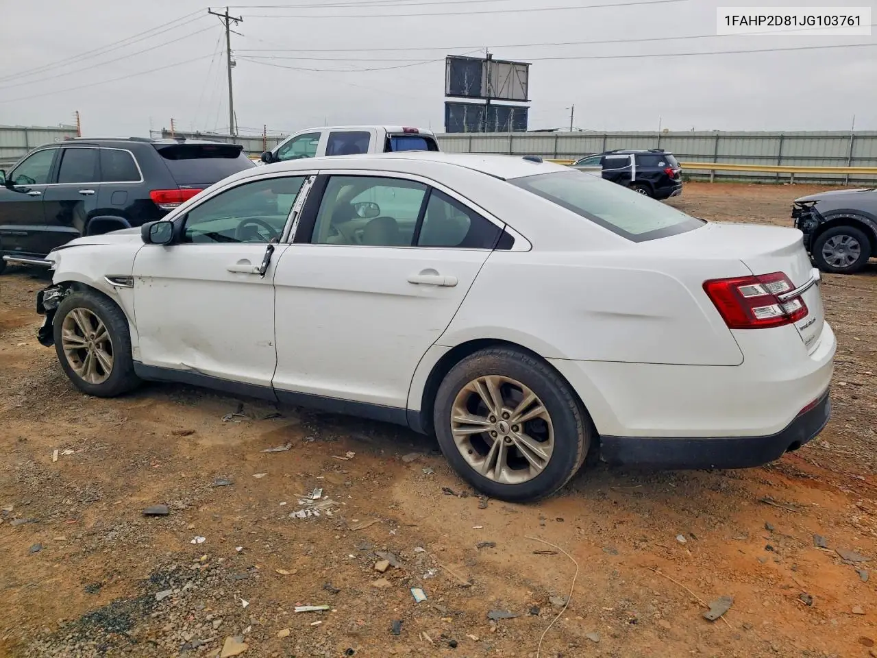 2018 Ford Taurus Se VIN: 1FAHP2D81JG103761 Lot: 61776096