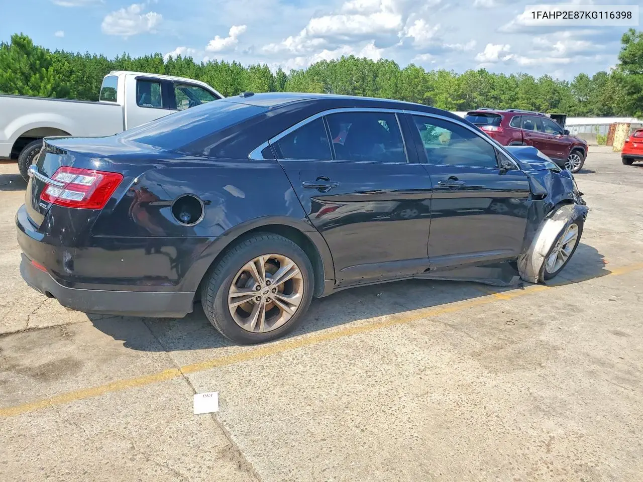 2019 Ford Taurus Sel VIN: 1FAHP2E87KG116398 Lot: 59898716