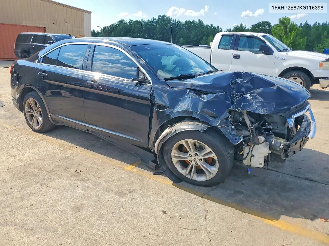 2019 Ford Taurus Sel VIN: 1FAHP2E87KG116398 Lot: 59898716