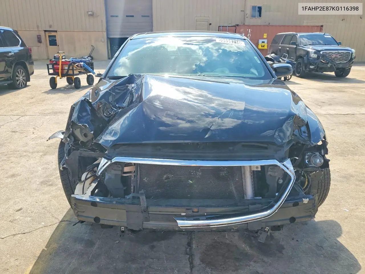 2019 Ford Taurus Sel VIN: 1FAHP2E87KG116398 Lot: 59898716