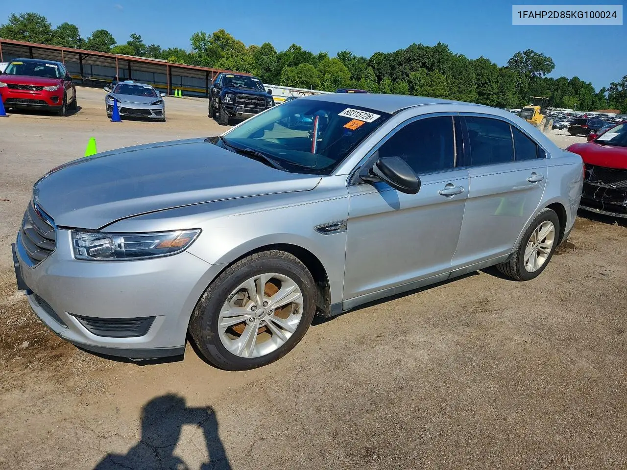 2019 Ford Taurus Se VIN: 1FAHP2D85KG100024 Lot: 60315726