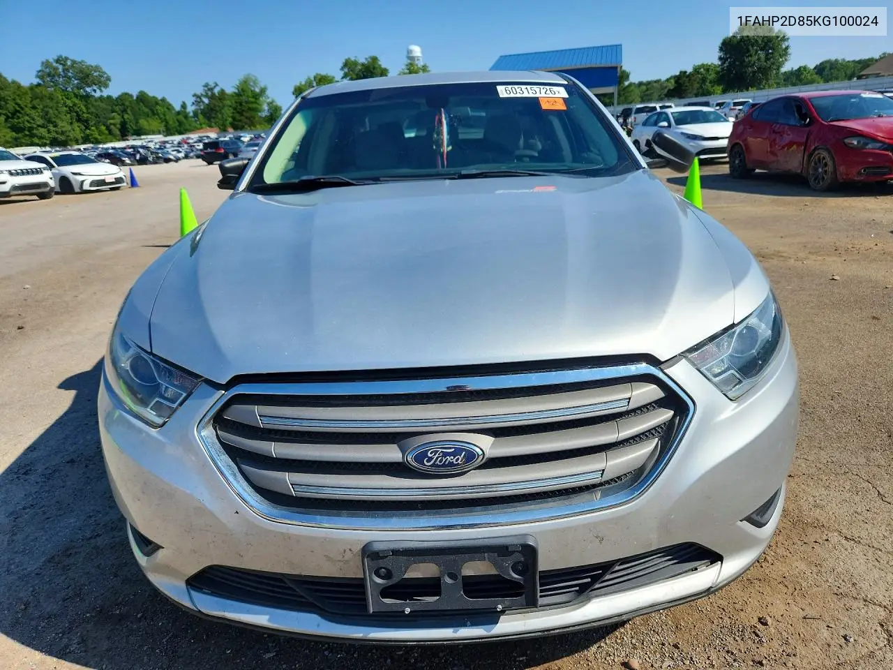 2019 Ford Taurus Se VIN: 1FAHP2D85KG100024 Lot: 60315726