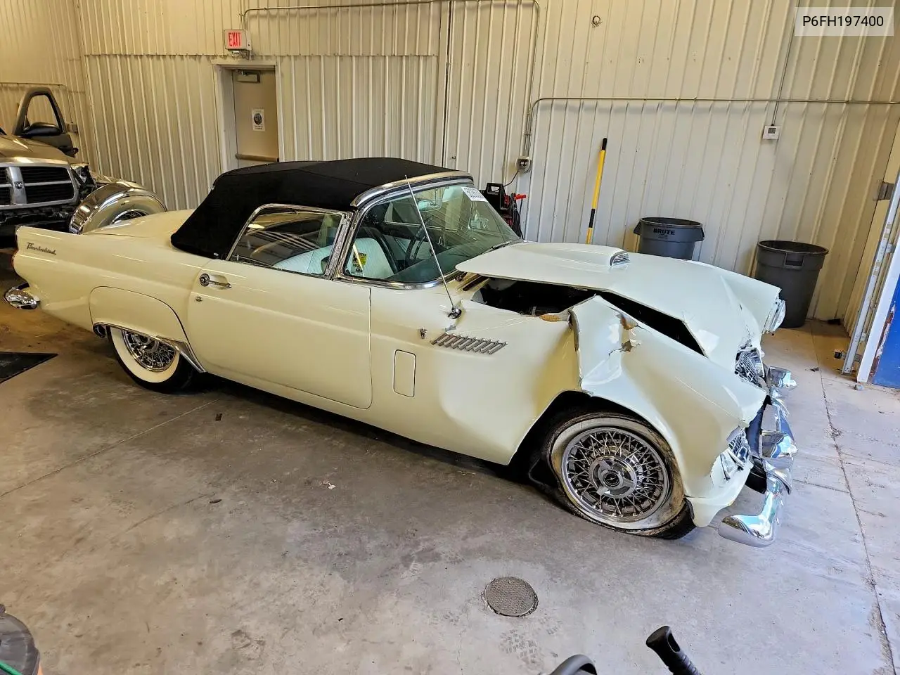 1956 Ford Thunderbird VIN: P6FH197400 Lot: 58286336