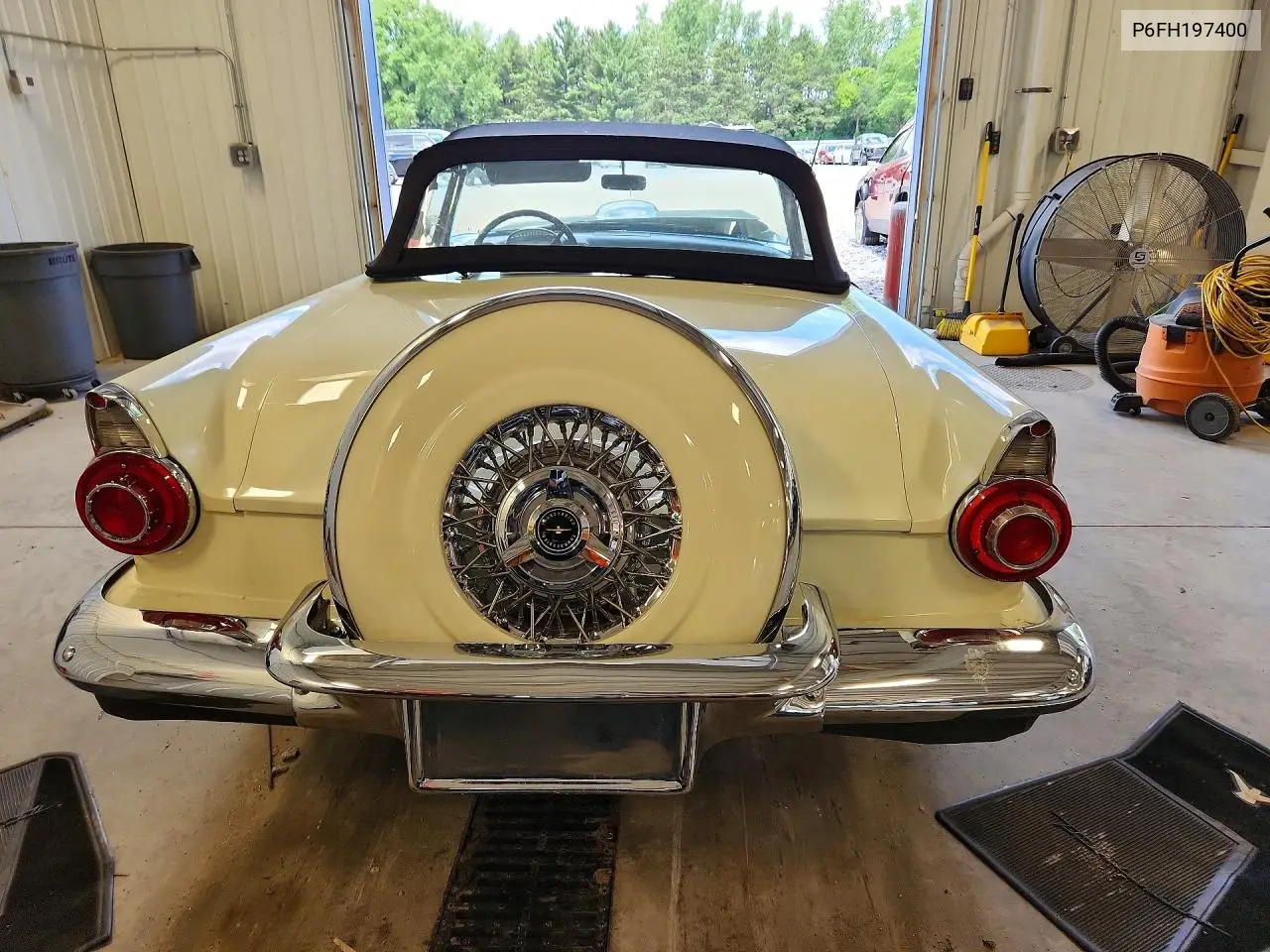 1956 Ford Thunderbird VIN: P6FH197400 Lot: 58286336