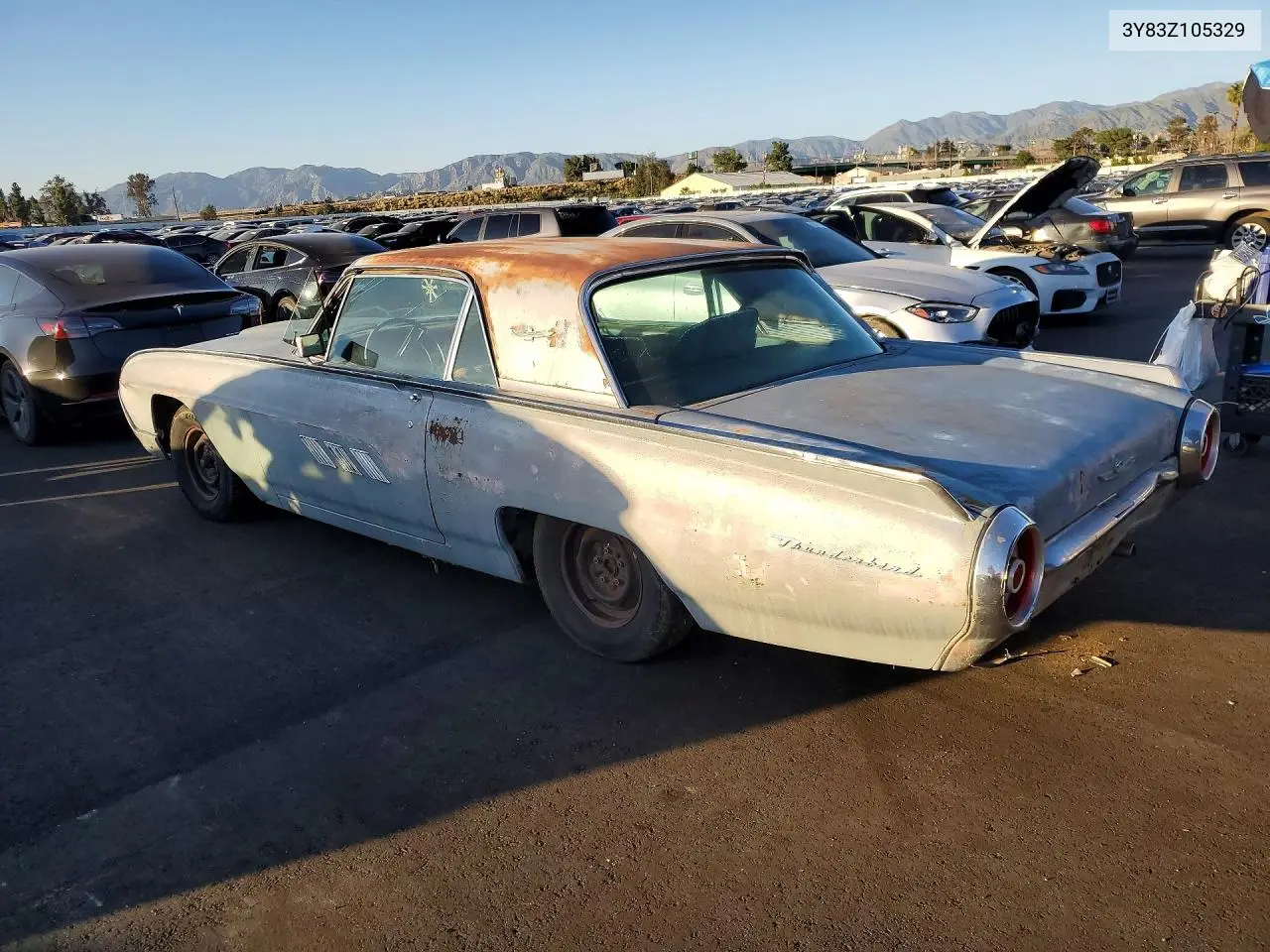 1963 Ford Thunderbird VIN: 3Y83Z105329 Lot: 79445045