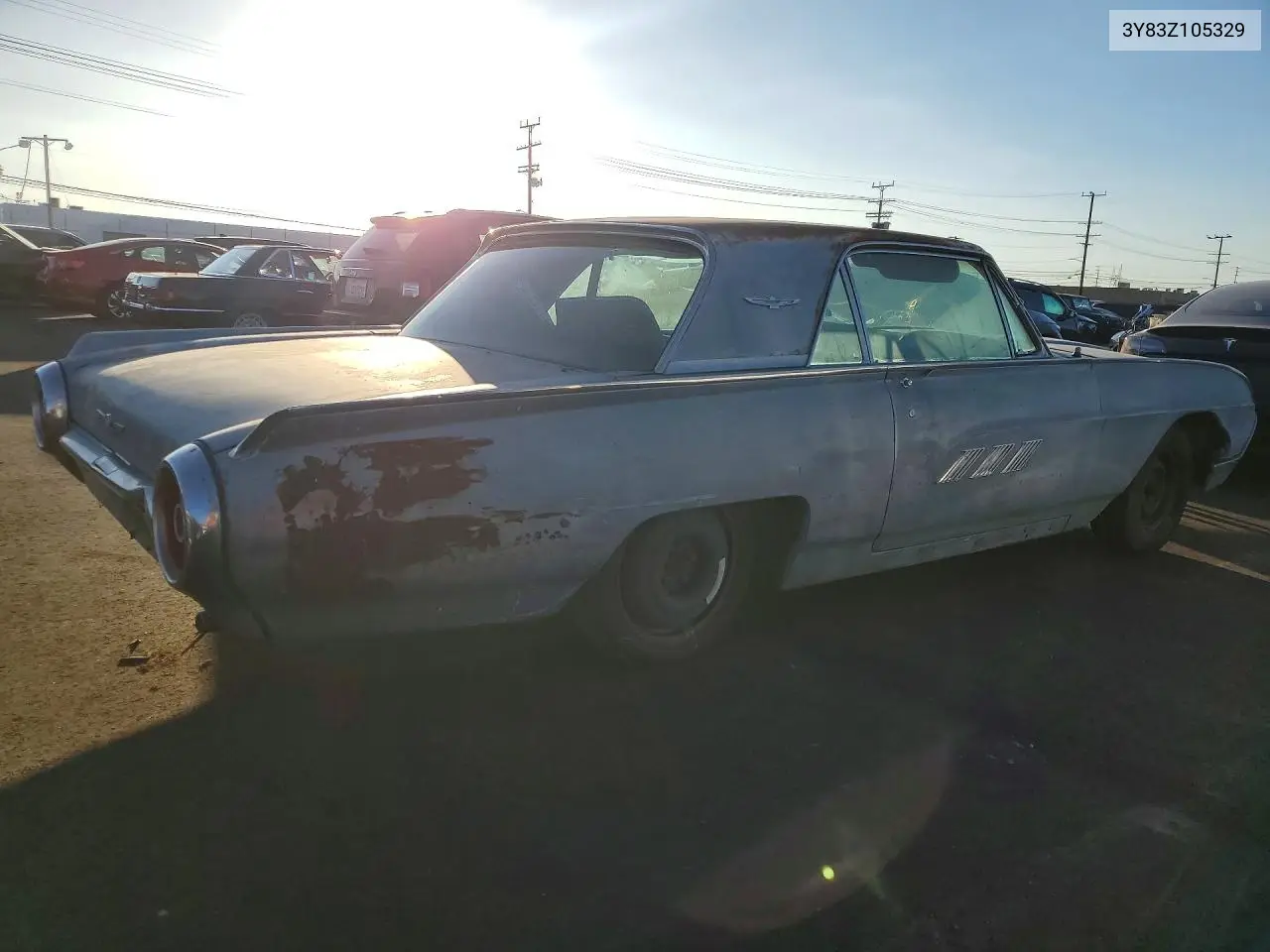 1963 Ford Thunderbird VIN: 3Y83Z105329 Lot: 79445045