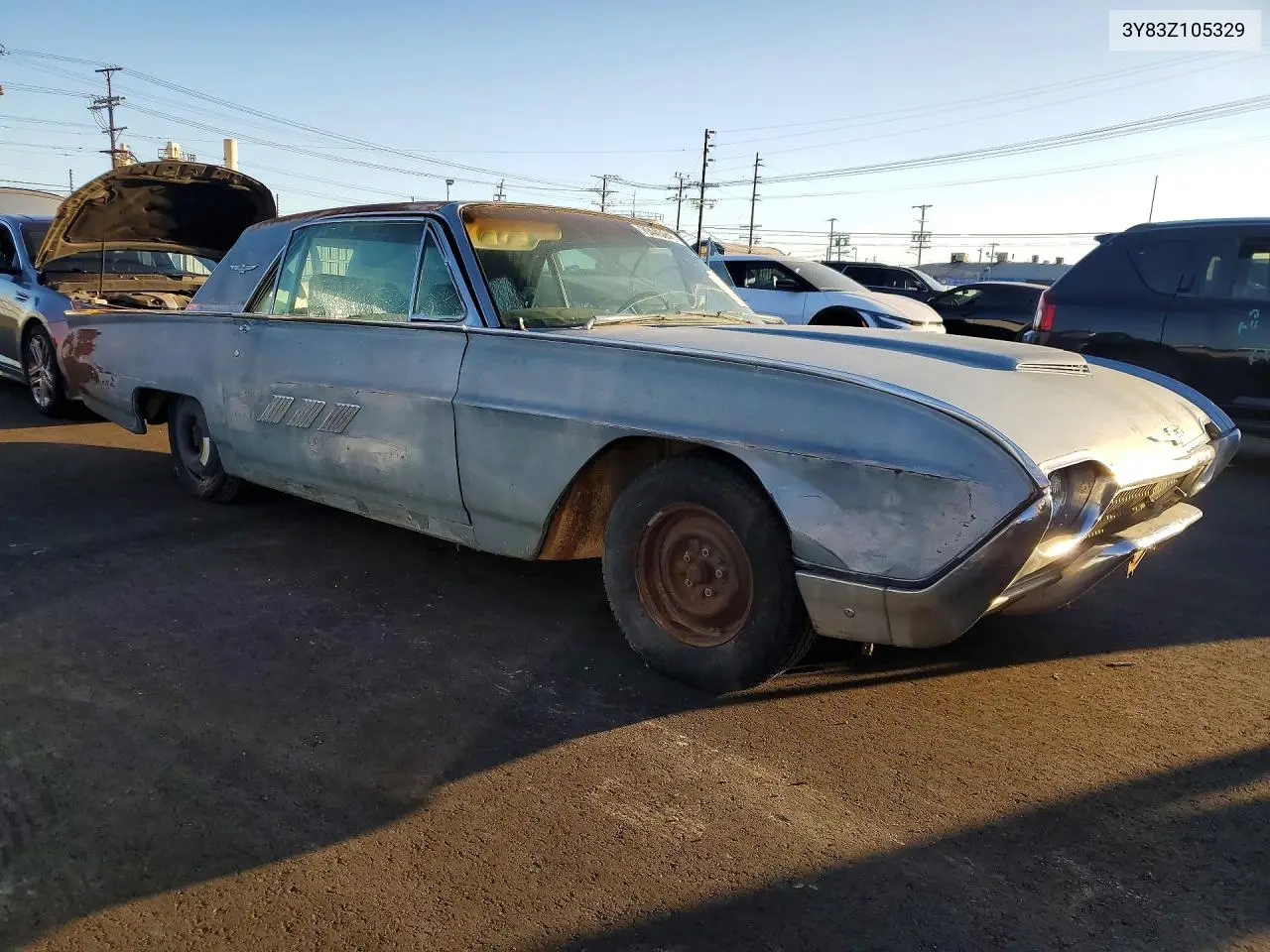 1963 Ford Thunderbird VIN: 3Y83Z105329 Lot: 79445045