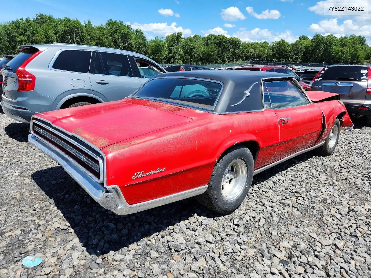 1967 Ford Thundrbird VIN: 7Y82Z143022 Lot: 59616406