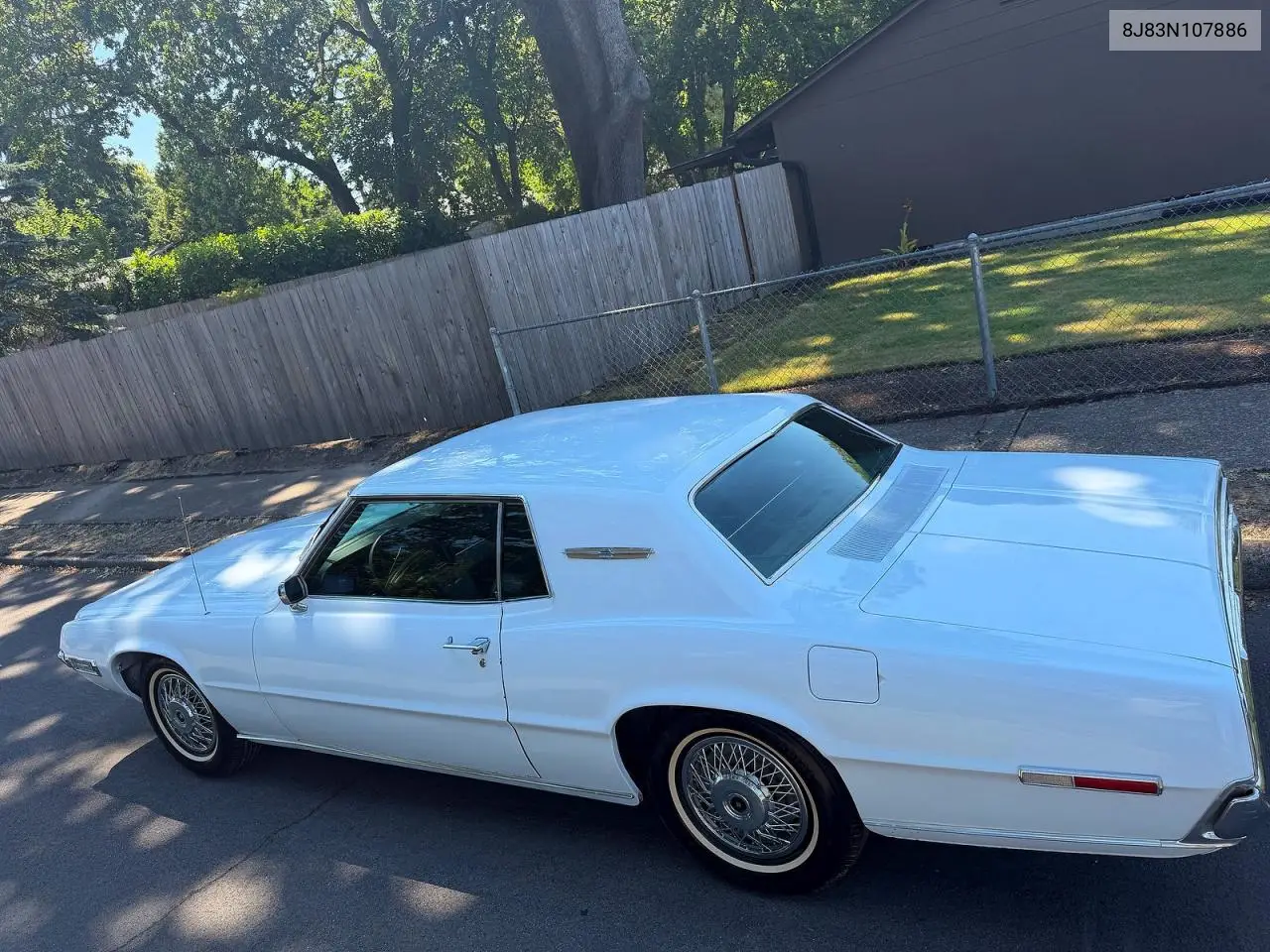 1968 Ford Thunderbird VIN: 8J83N107886 Lot: 59404646