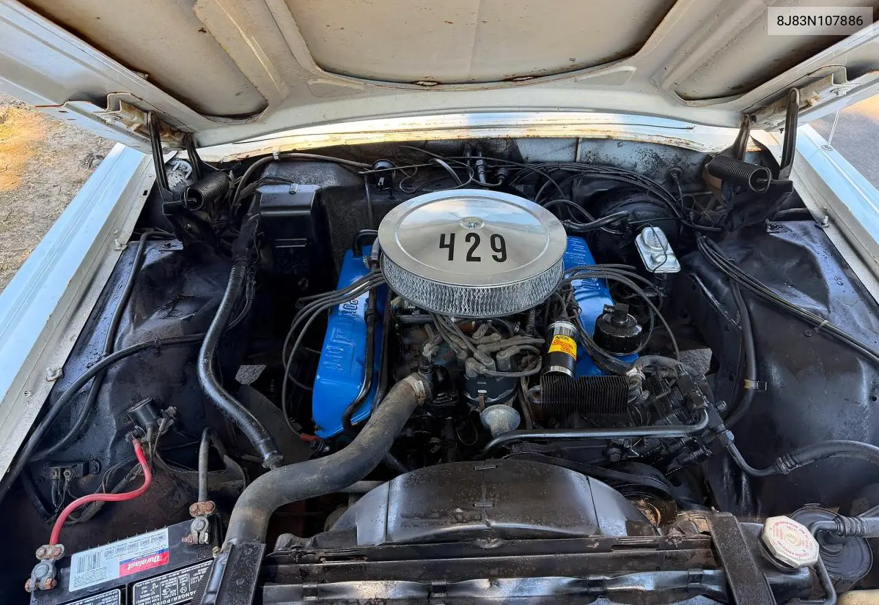 1968 Ford Thunderbird VIN: 8J83N107886 Lot: 59404646