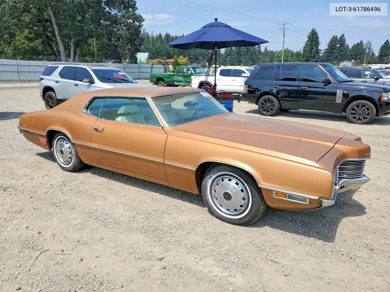 1971 Ford Thunderbir VIN: LOT-3-61786496 Lot: 61786496