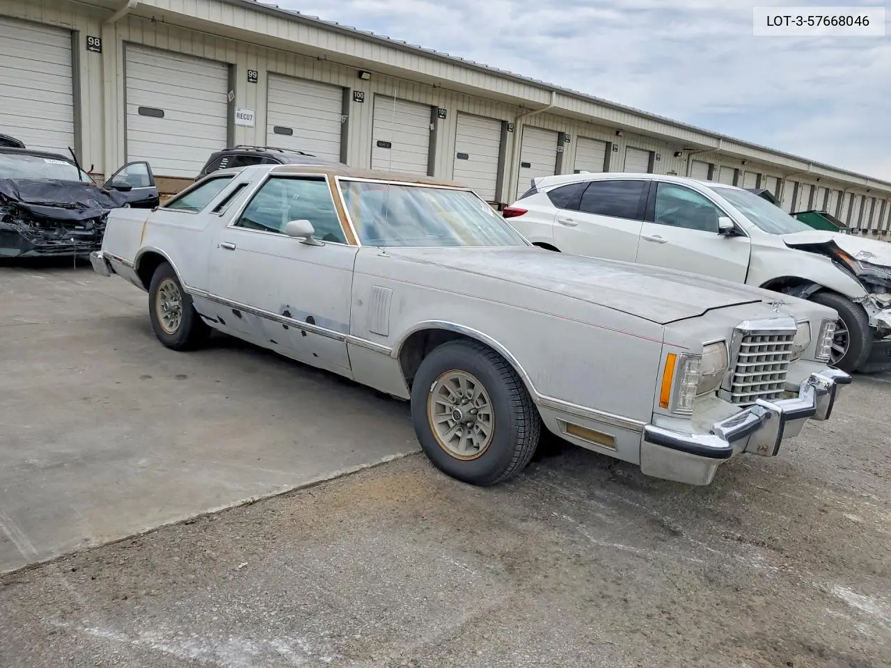 1977 Ford Thunderbird VIN: 7G87F252558 Lot: 57668046