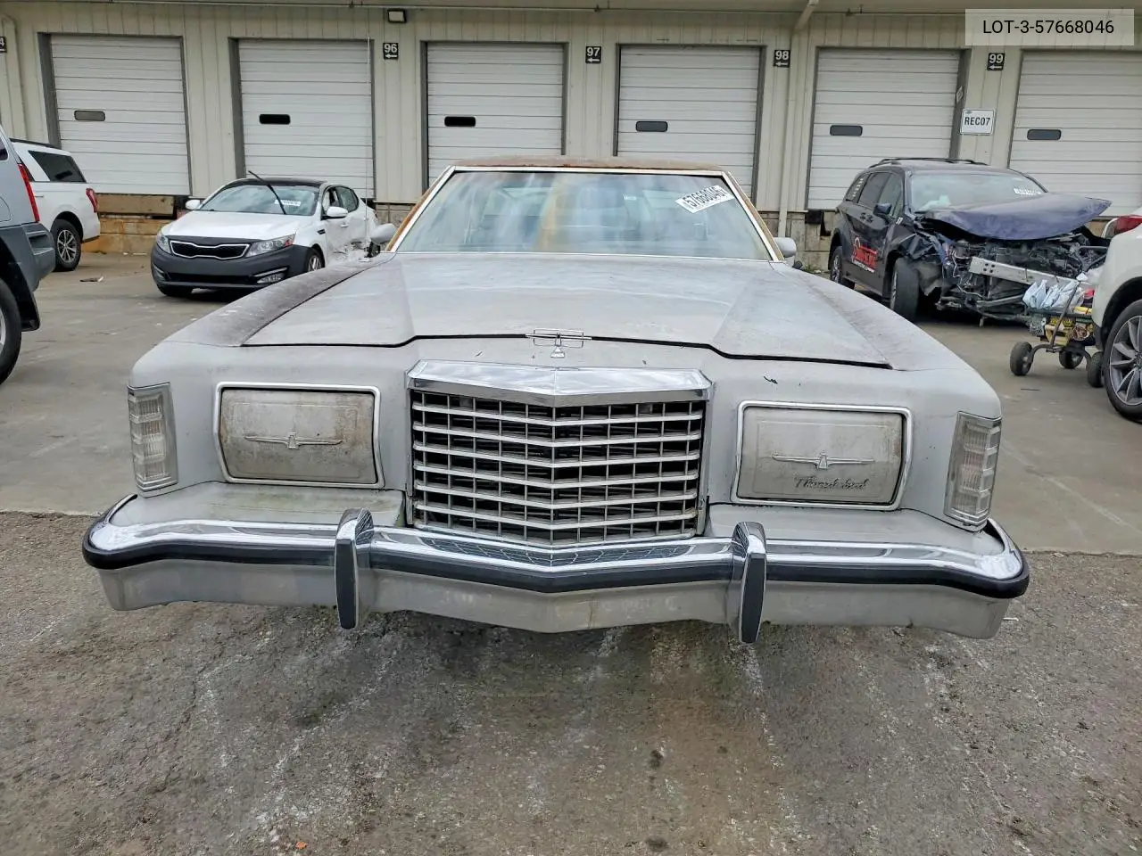 1977 Ford Thunderbird VIN: 7G87F252558 Lot: 57668046