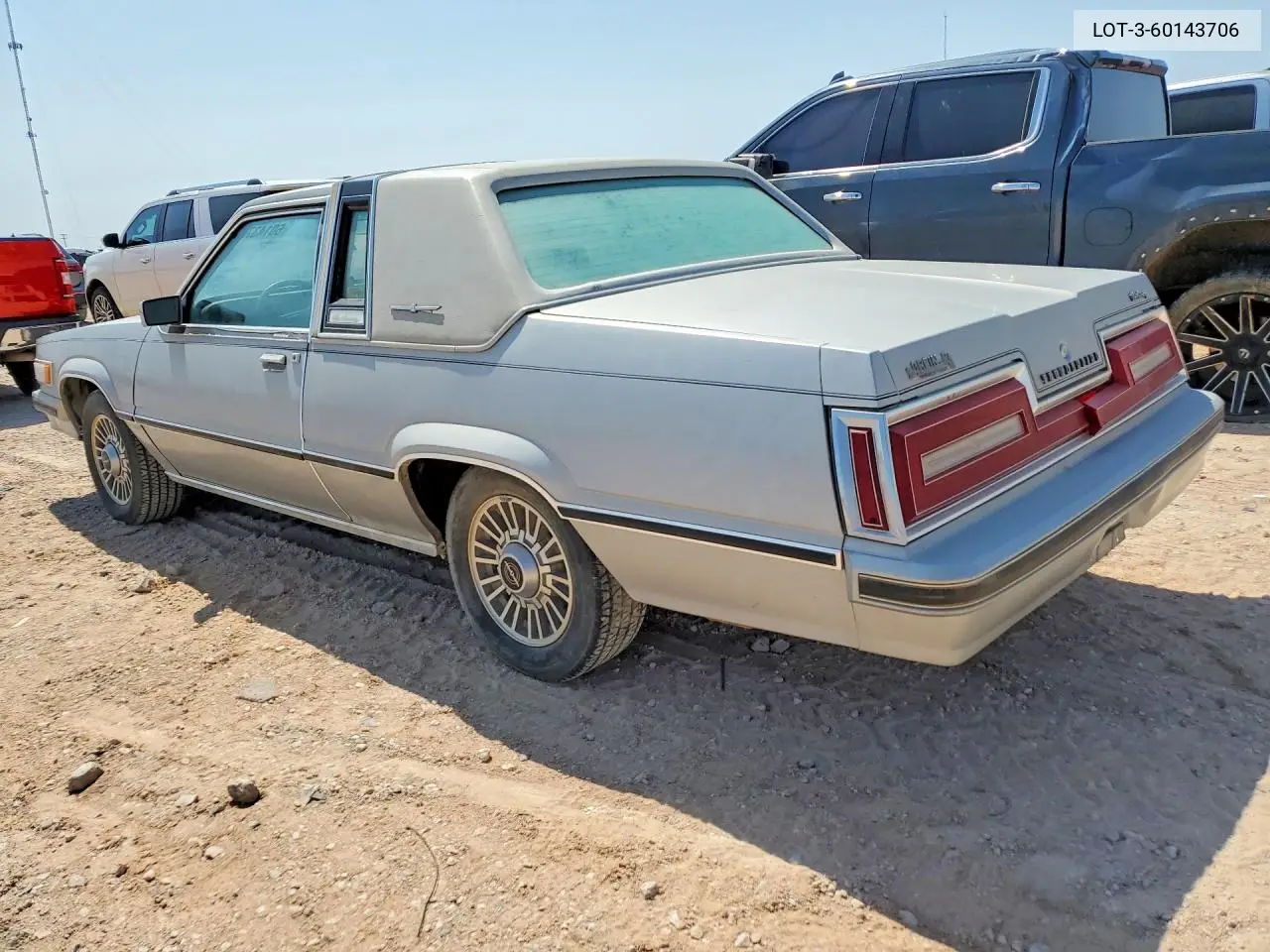 1980 Ford Thunderbird VIN: LOT-3-60143706 Lot: 60143706